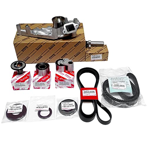 Lvyez Car Timing Kit And Water Pump Timing Belt Kit Replacement Parts Are Suitable For Toyota Lexus 4R-Unner Tundra Land Cruiser Sequoia 2Uzfe 4.7L Tkt-021 #TOP4