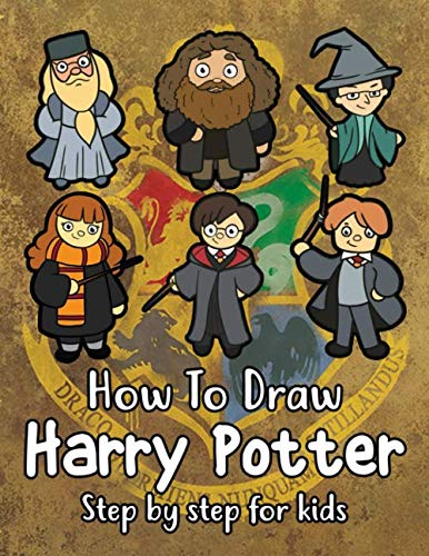 How to Draw Harry Potter Step By Step for Kids: Learn to Draw Your ...