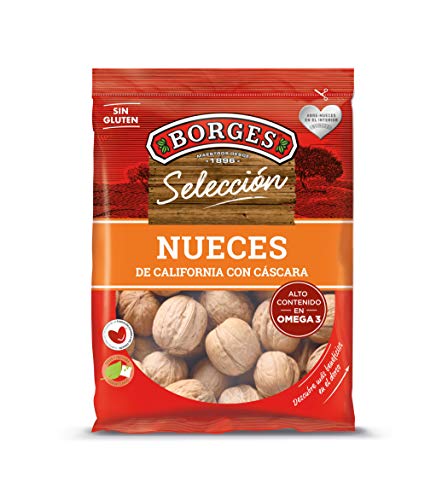 Borges Nueces de California Enteras, Bolsa Almohada, 500g