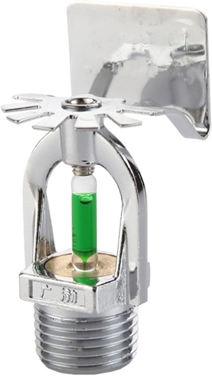 5Pcs Fire Sprinkler Head DN15/93 Degree High Temperature Fire Extinguishing System Equipment Spray Sprinkler(Side Type)