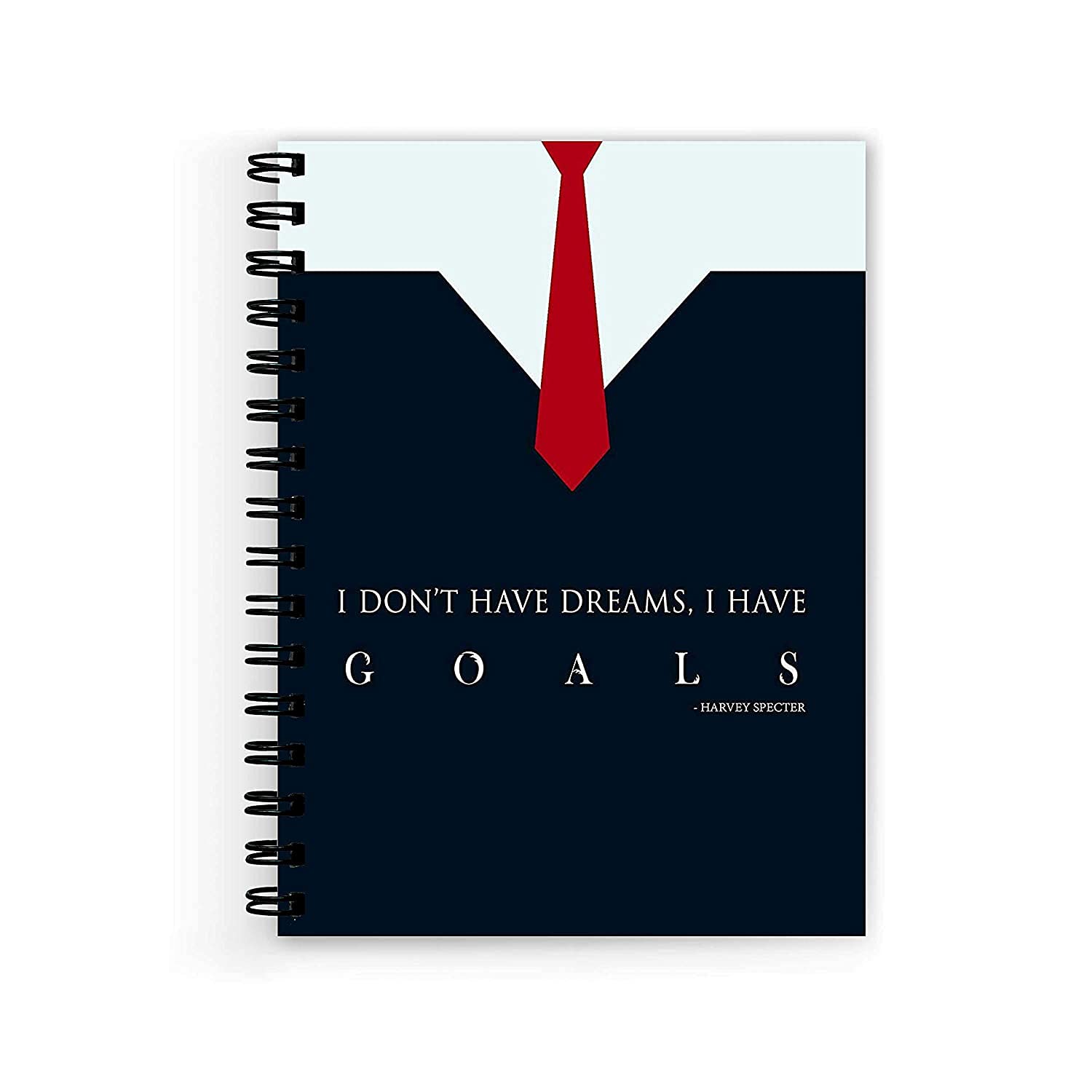 Harvey Specter I Dont Have Dreams HI Quality 160 Pages Ruled Diary | UBER Cool BTS Merch for Suits Lovers