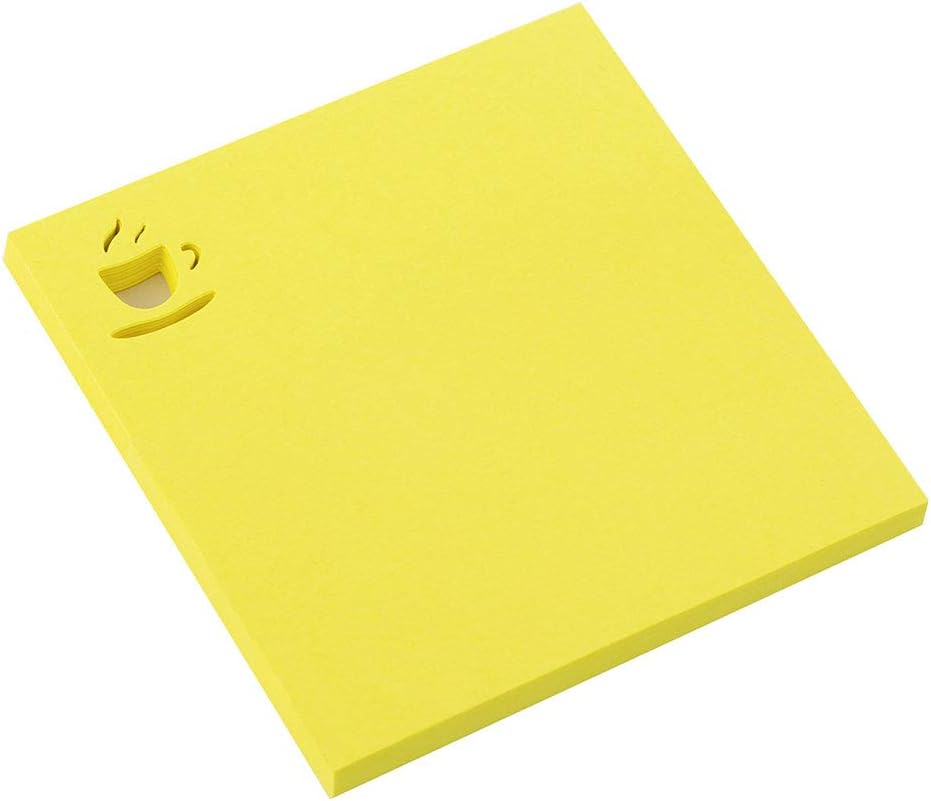 Sticky Notes Smart Text 75 x 75 mm 50 Sheets Coffee