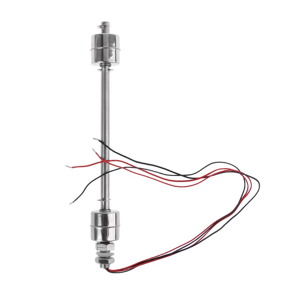 QUQUTWO Stainless Steel Float Switch Tank Liquid Water Level Sensor Double Ball Float Switch Tank Pool Flow Sensors