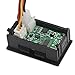 DROK 0.96 Inch Portable OLED Multifunction Tester DC 0-33V 0-3A 0-99h59min 0-99W Time Temperature Current Voltage Power Capacity Energy 7in1 Electrical Parameter Tester Meter Panel