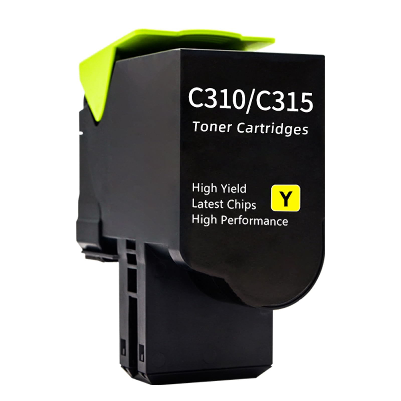 Toner jaune C315 de rechange résout pannes impression Xerox C310