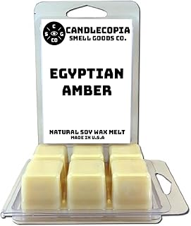 Candlecopia Strongly Scented Hand Poured Vegan Wax Melts (Egyptian Amber)