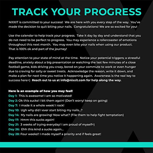 NIXXIT Tratamento para Roer Unhas para Adultos - Caneta para Parar de Roer Unhas e Chupar O Dedo par