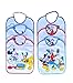 Ellepi bavaglini disney asilo pappa elastico cotone impermeabili (Topolino Grande) immagine