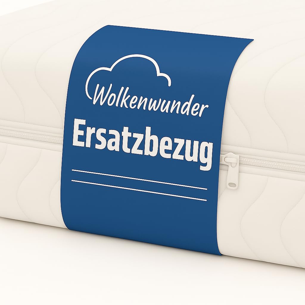 Mikrofaser-Ersatzbezug 180x200 cm für Topper von 5-7 cm Höhe, waschbar bis 60°C