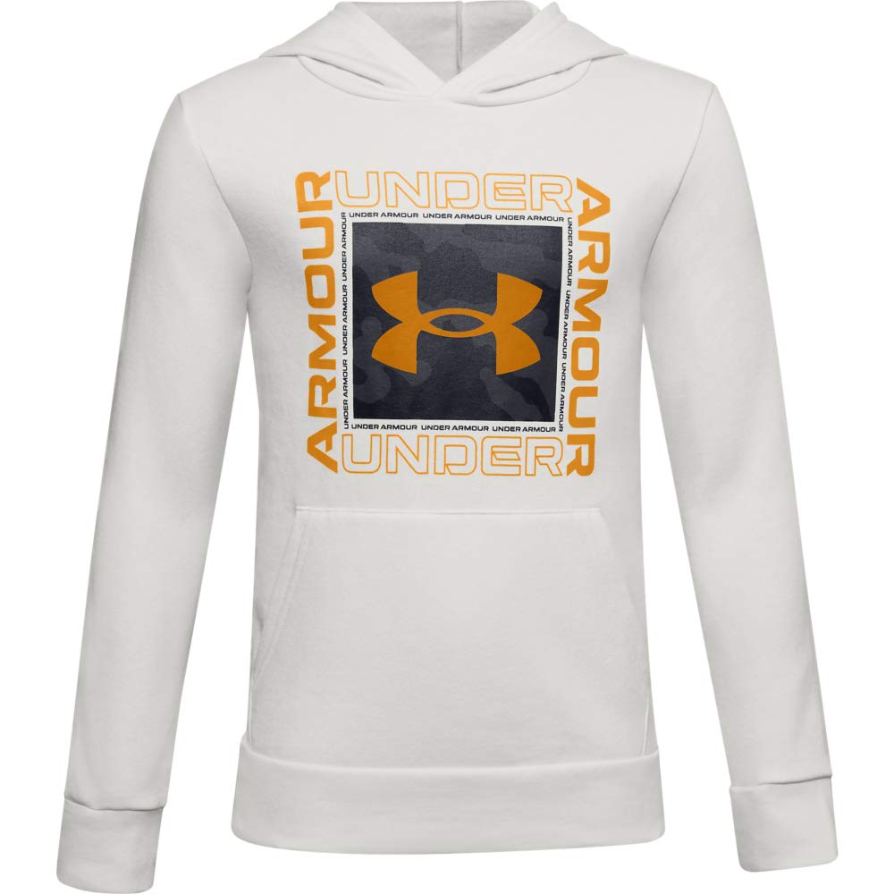 Under Armour Boys' Rival Fleece Sleeveless Brand Hoodie