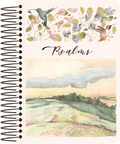 ESV Scripture Journal, Spiral-Bound Edition: Psalms (Artwork by Ruth Chou Simons) (Paperback)