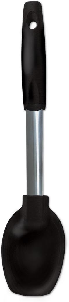 Rada Cutlery Non-Scratch Cooking Spoon โ Heat Resistant With Stainless Steel Stem Made in USA