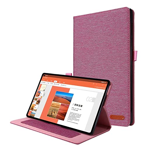 Protection Oppo Realme Pad 10.4 rose avec rabat support de tablette