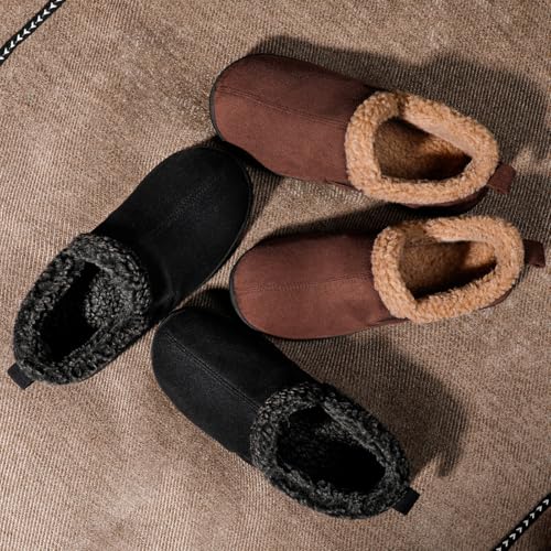 Zizor Men's Slippers House Shoes House Slippers Microsuede3