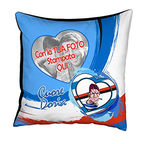 Cuscino Personalizzato Inter Neroazzurro 40x40 Cm | Con Foto, Per Tifosi - Foto 10