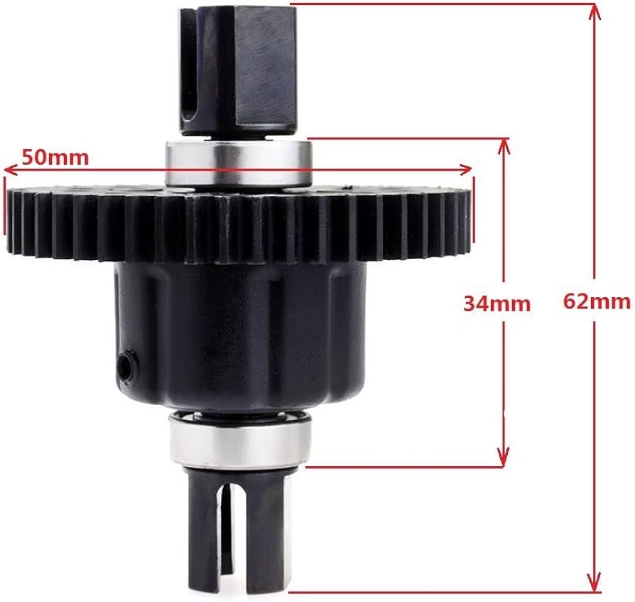 Amazon.com: 48T Center Differential Upgrades Part for SCT 1/8 RC