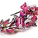 Coucoland Diadema con diseño de mariposas, para mujer, flores, mariposas, tocado para...