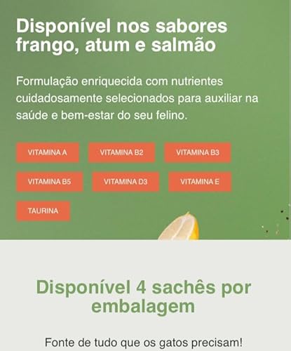 Display Nutrisco Frango 48 tubos de 14g