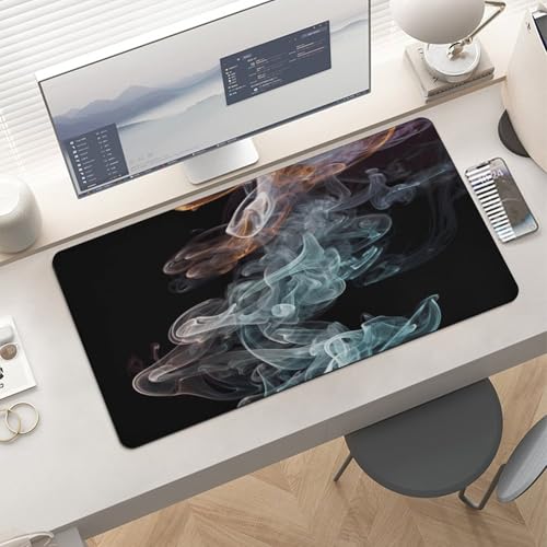 Psychedelic Smoke Desk Pad Large Office Desk Mat miniatura 6