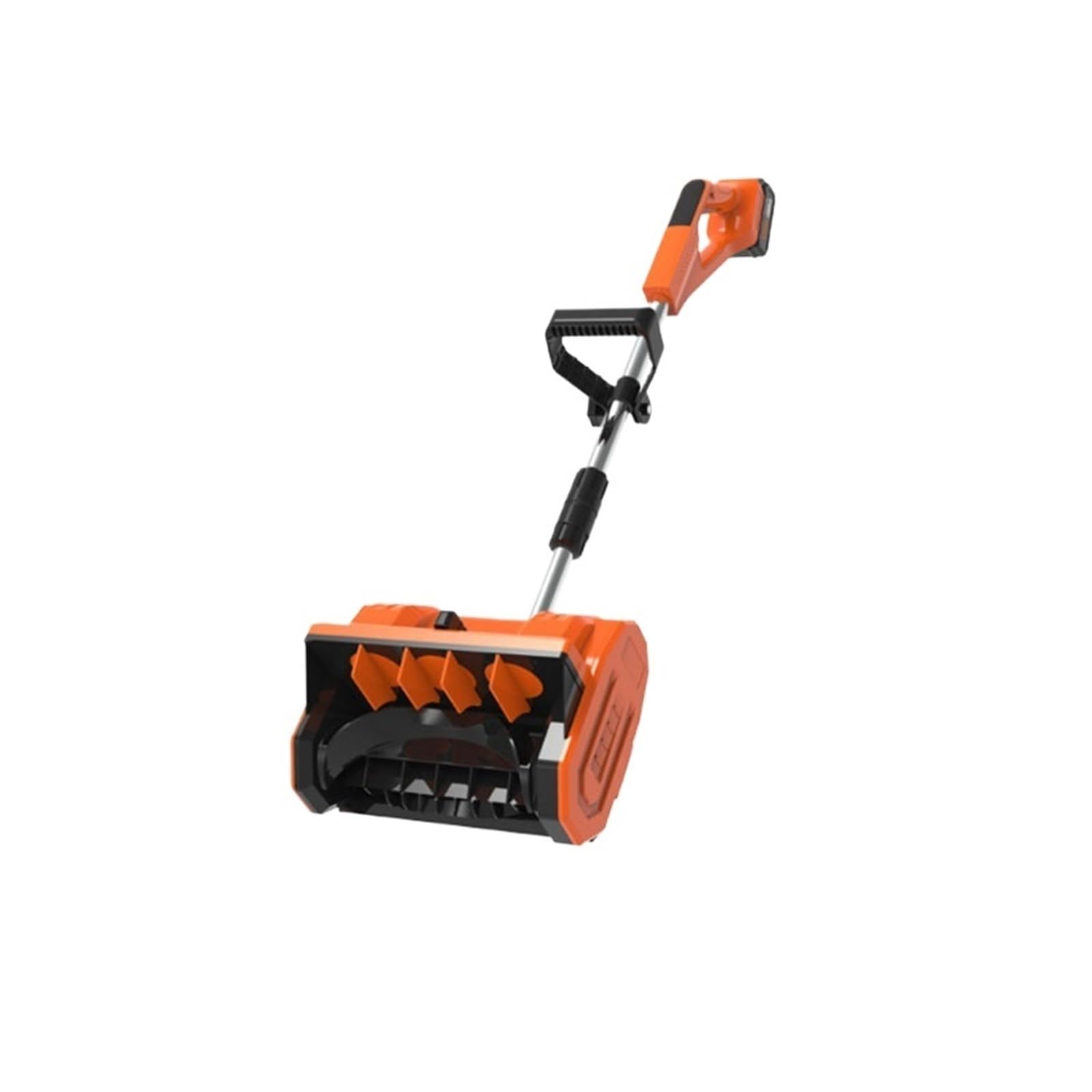 650W Przenośny Elektryczny Pług Do Odśnieżania Z Napędem Ręcznym, Odłączany, Dróg Szkolnych Bezproblemowe Usuwanie śNiegu(CXJ-01 orange)