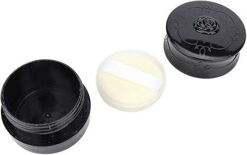 Miniatura 3 de Contenedor de polvo de maquillaje con tapa de recipientes de tamiz, contenedor de polvo de maquillaje vacío y suelto con botella de viaje de esponja