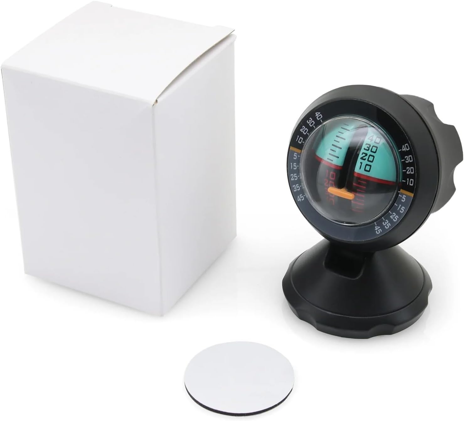 Car Compass Dashboard 1/2/3/5PCS Mini Slope Meter Portable Angle Level Finder Balancer Car Vehicle Inclinometer Angel Tool Travellers for Boats Cars