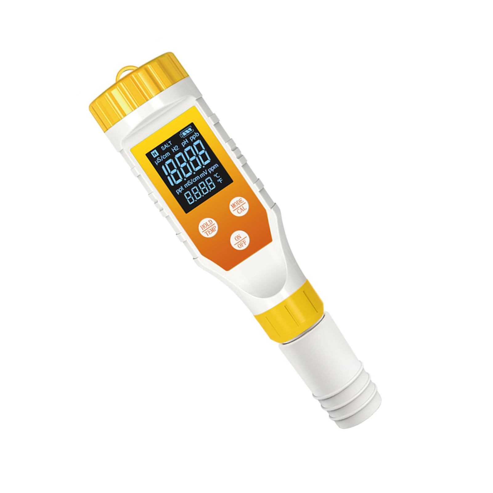 Tester ' acqua multifunzione con sensori precisione Misurazione in reale per l ' analisi della piscina ' acquario ' acqua potabile Misuratore digitale acidità