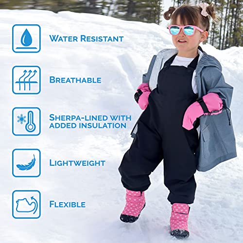 Jan & Jul Toddler Sherpa-Lined Snow Boots For Girls  thumb #3