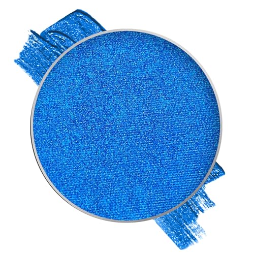 Image of Mehron Paradise FX Metallics - Metallic Dark Blue 0.25 oz | Pro Water-Activated Shimmer Paint for Raves, Costumes, SFX, Halloween, Stage, Screen, Theater & Cosplay