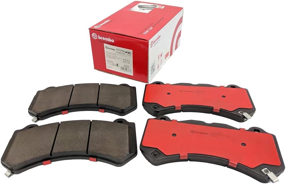 Brembo P37018N Premium Ceramic Front Disc Brake Pad Set CADILLAC/CHEVROLET/DODGE/JEEP/NISSAN OE# 00K68144427AB