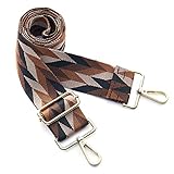 Sumrains Wide Purse Strap Replacement Crossbody Adjustable Guitar Straps for Handbags Purses Tote Bag Strap 2'+ Gold Hardware