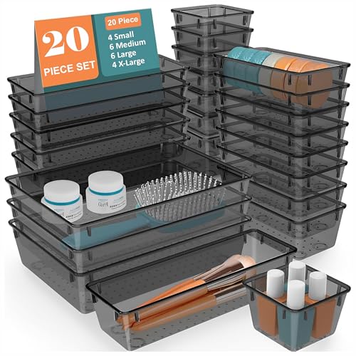 Get Your Home Ready for Spring with These Cleaning Tips and Amazon Products 12 JD FRESH Set of 20 Drawer Organiser/Unbreakable Drawer Organizer/...