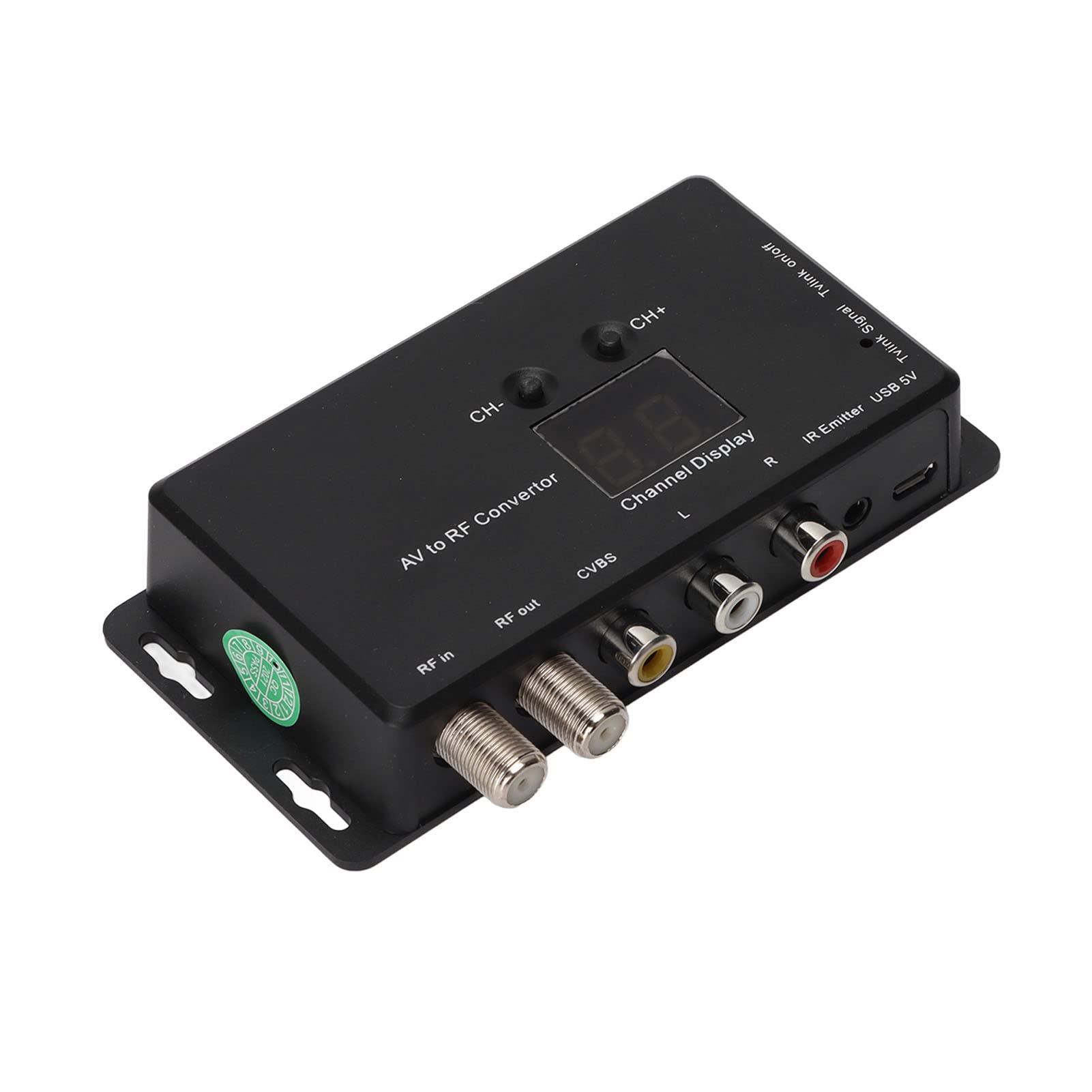 Modulatore UHF TV LINK, Modulatore Distribuzione TV PAL NTSC da AV a RF, Convertitore UHF per Uscita RF