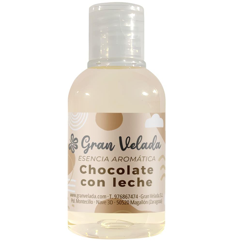Gran Velada - Duftöl Milchschokolade 1000 ml | Aromatisches Essenz-Konzentrat für Kerzen, Seifen & Kosmetik - Gourmet Duft mit Vanille und Karamell Noten - DIY Parfümöl für Raumdüfte und Pflege