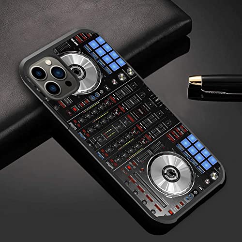 Bwooll Iphone 13 Pro Max Case, Hybrid Hard Pc & Soft Silicone Dual Layer Shockproof Protection Case For Iphone 13 Pro Max (2021) 6.7 Inch, Dj Mixer Deck Controller #TOP2