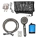 ZHORCIN Compacts Outdoor Shower Intelligent LED Display Shower Electric Shower for Camping and Travel