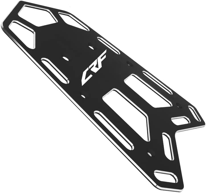 Compatible with 2019-2023 CRF450L CRF450RL Rear Rack - CNC Tail Luggage Cargo Rack (Black)