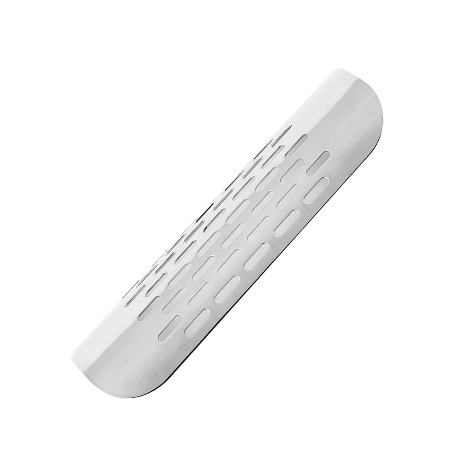 Bouclier Thermique Moto Professionnel, Garde Silencieux en Acier Inoxydable, Trous Rayonnants pour Dissipation de Chaleur et Meilleure Sécurité, pour Équipement Moto Personnalisé