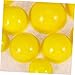 NOLITOY 12pcs Silicone Cupping Therapy Vacuum Massage Cups for Face Neck Body Yellow Silicone Cups for Cellulite Relief Blood Circulation Ergonomic Design for Comfortable Use