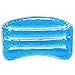 MyGift Deluxe Blue Soothing Soft Gel Filled Bathtub / Hot Tub / Spa Bath Pillow with Triple Suction Cups