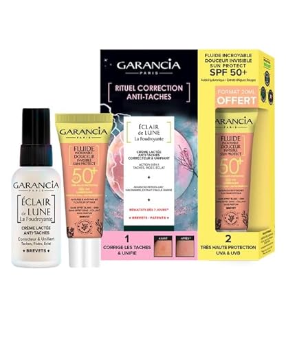 Garancia - Ecalir de Lune la Foudroyante 30ml & Fluide incroyable douceur SPF50+ 20ml OFFERT