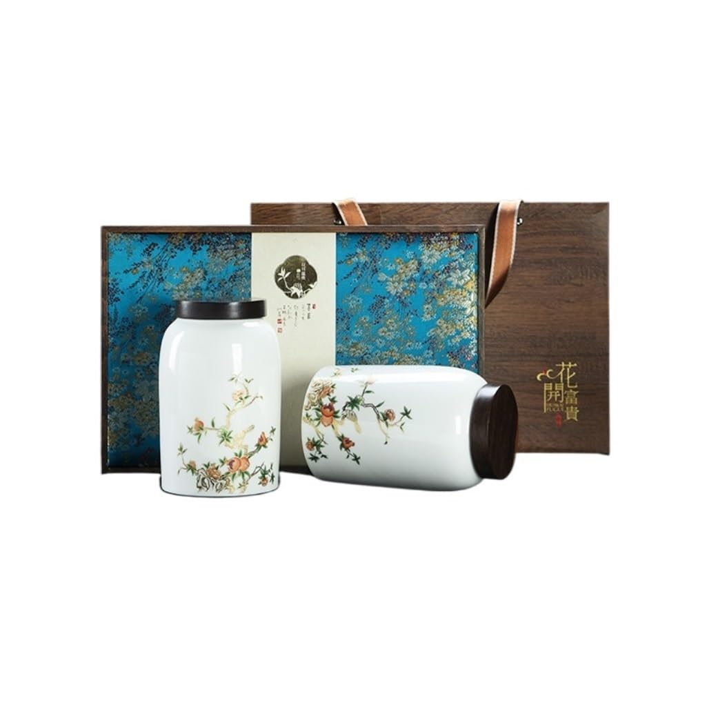 Tarro sellado para almacenamiento de té organizador de cocina y juego de té chino