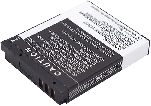 Miniatura 2 de Synergy Digital Batería de cámara, compatible con Canon IXY Digital 25 es cámara digital, (Li-ion, 3.7V, 1000mAh) Capacidad ultra alta, repuesto