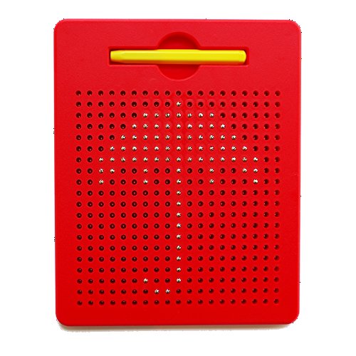 xcivi Free Play Doodle Magnetic Board Magnetic Drawing Tablet (Red)