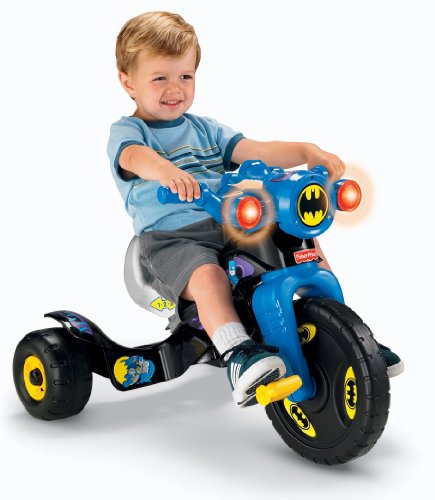 fisher price dc super friends batman trike