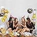 Guithia 12pcs Corona Beer Mug Themed Party Supplies, Birthday Party Balloon Decorations, Corona Beer Aluminum Film latex Balloon suit, Pentagram balloon Decorative