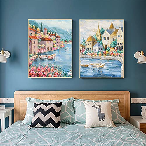 Art abstrait paysage photos salon avec impression sur toile dsdsgog haut de gamme