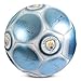 Hy-Pro Officially Licensed Manchester City Size 5 Soccer Ball - Metallic Classic Signature, Merchandise Training & Match Ball - Collectible for Kids & Adults