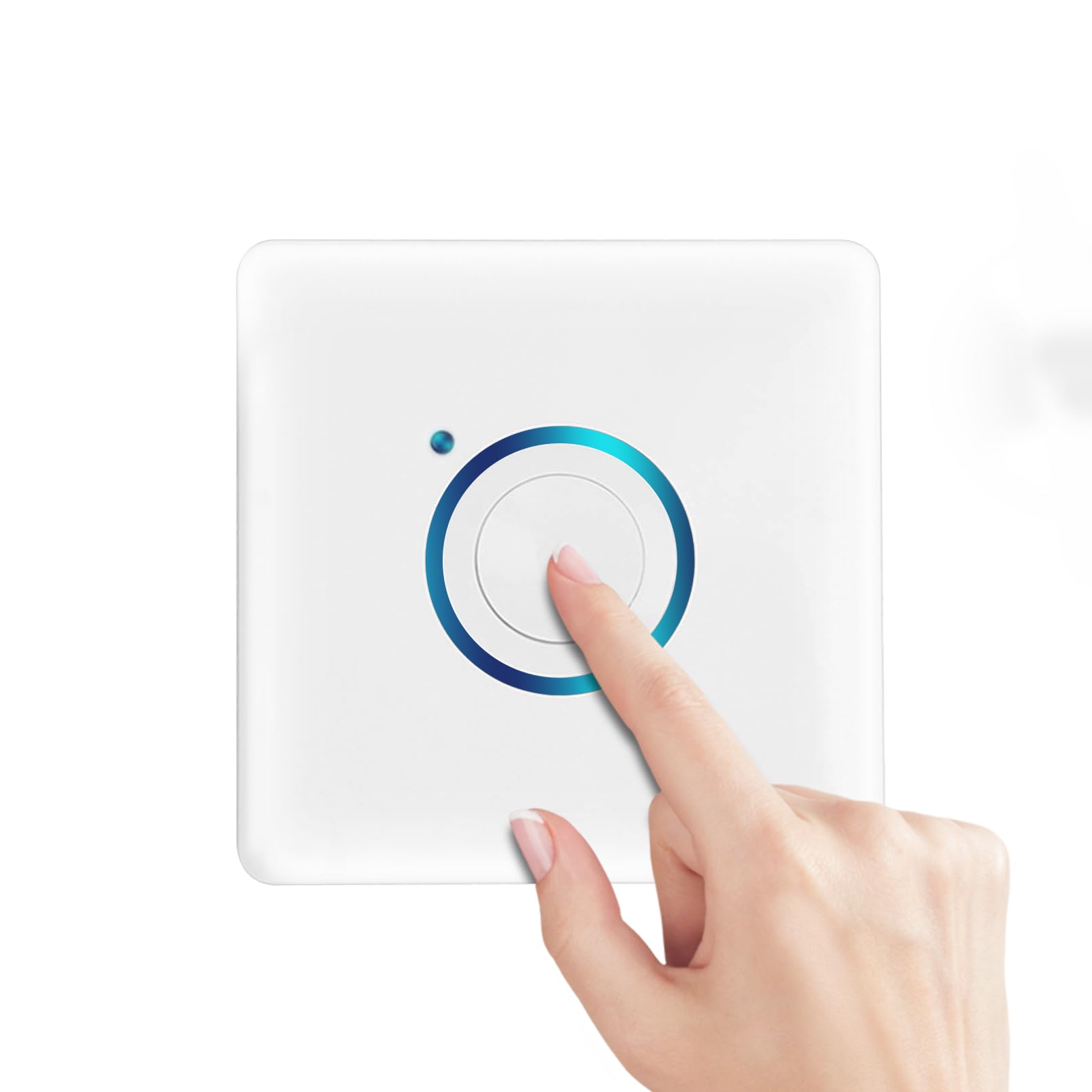 Panel de Interruptor de Temporizador, Interruptor de Apagado de Cuenta Regresiva de Configuración de Tiempo de 2 Minutos a 2 Horas, Interruptor Táctil para Electrodomésticos de