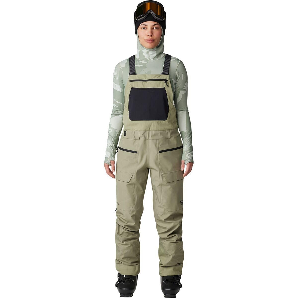 Mountain Hardwear Women's Boundary Ridge™ GORE-TEX Bib Mantis Green Small